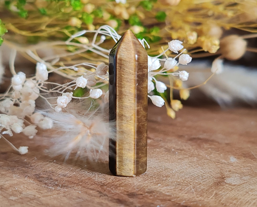 Miniature : Mini pointe en Oeil de tigre