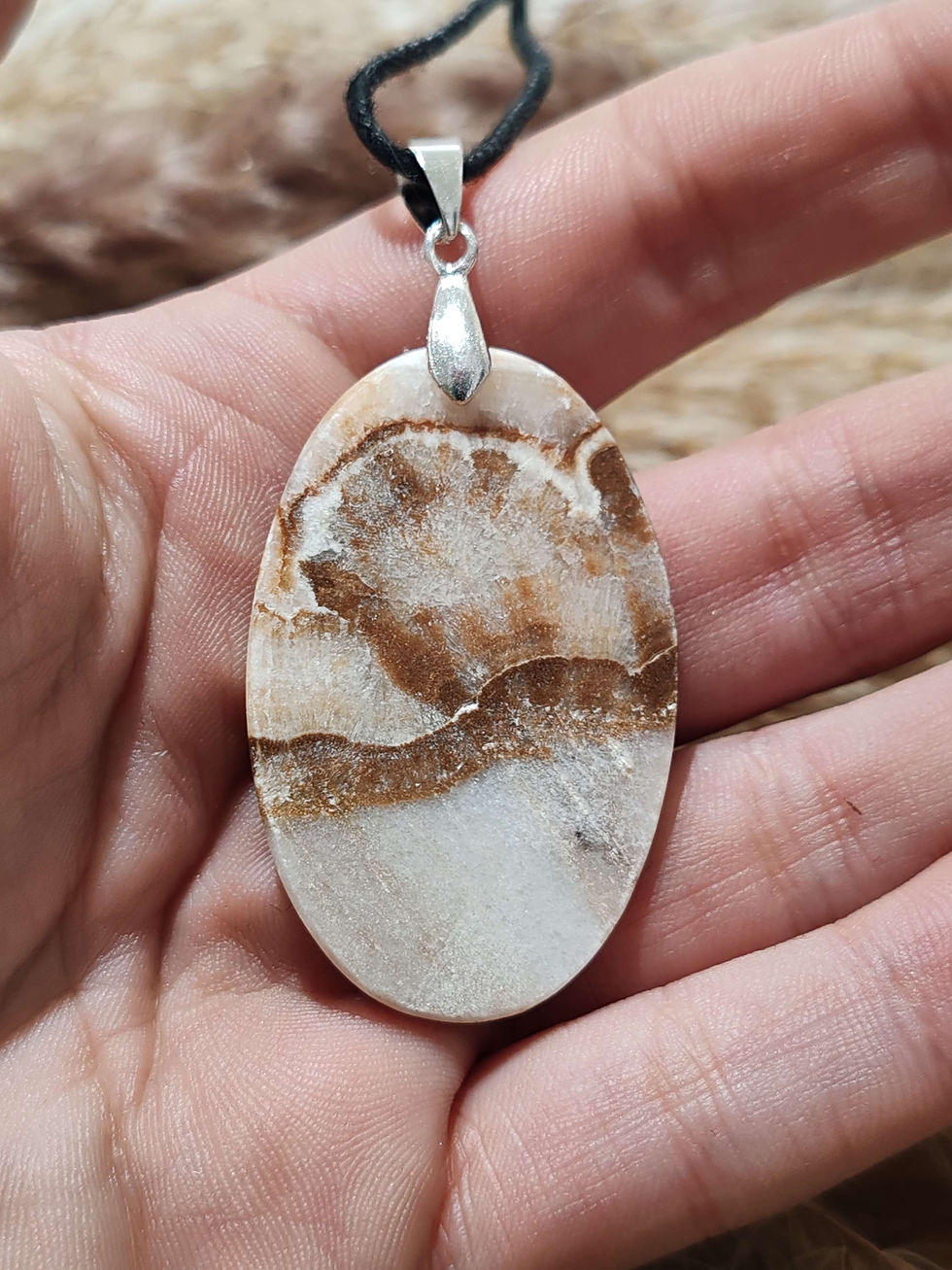 Miniature : Pendentif en Aragonite