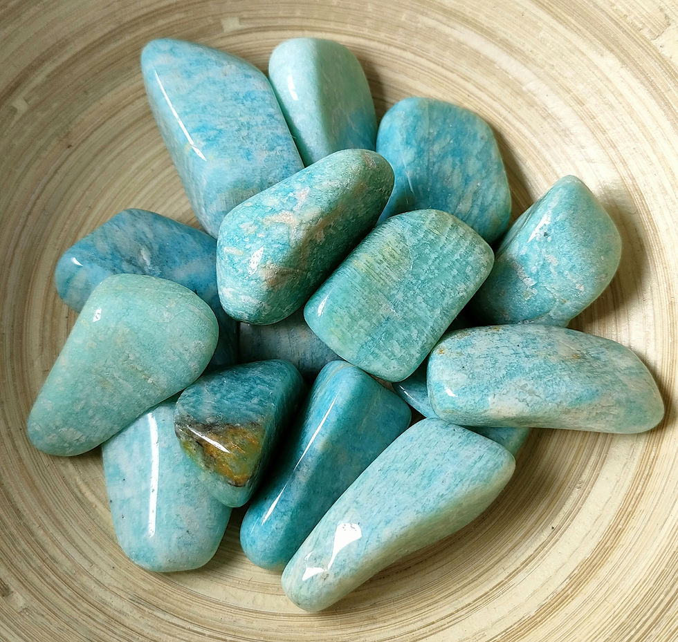 Miniature : Pierre roulée en Amazonite