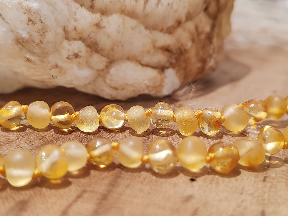 Miniature : Collier bébé en Ambre