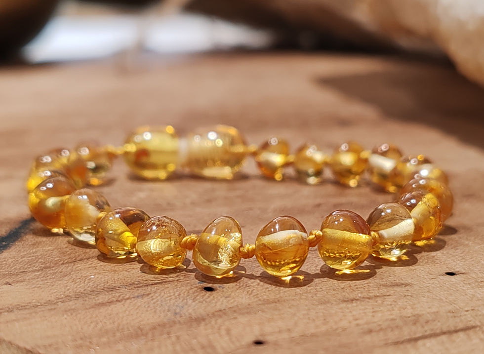 Miniature : Bracelet bébé en Ambre