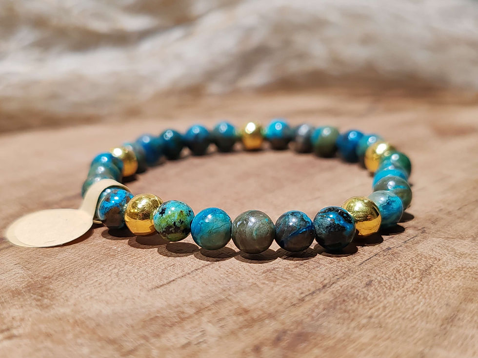 Miniature : Bracelet en Chrysocolle