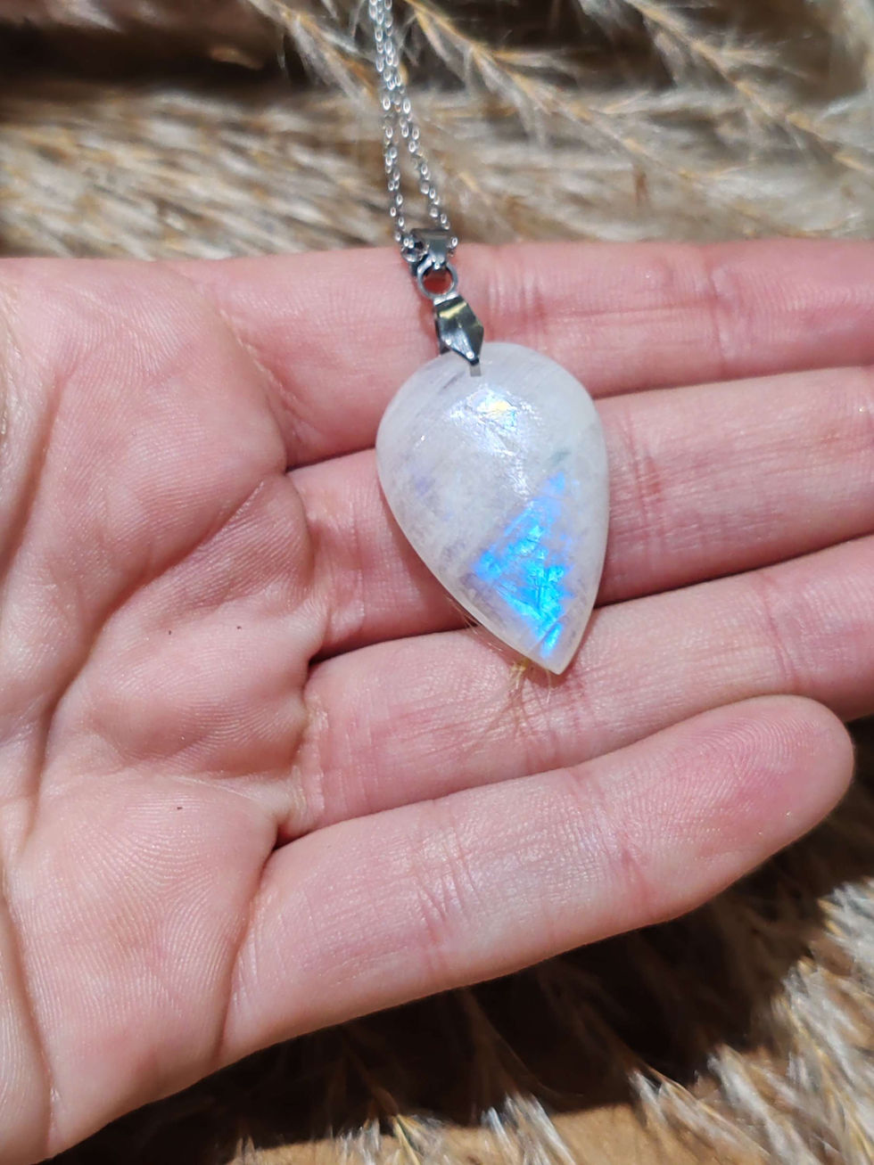 Miniature : Pendentif en Péristérite