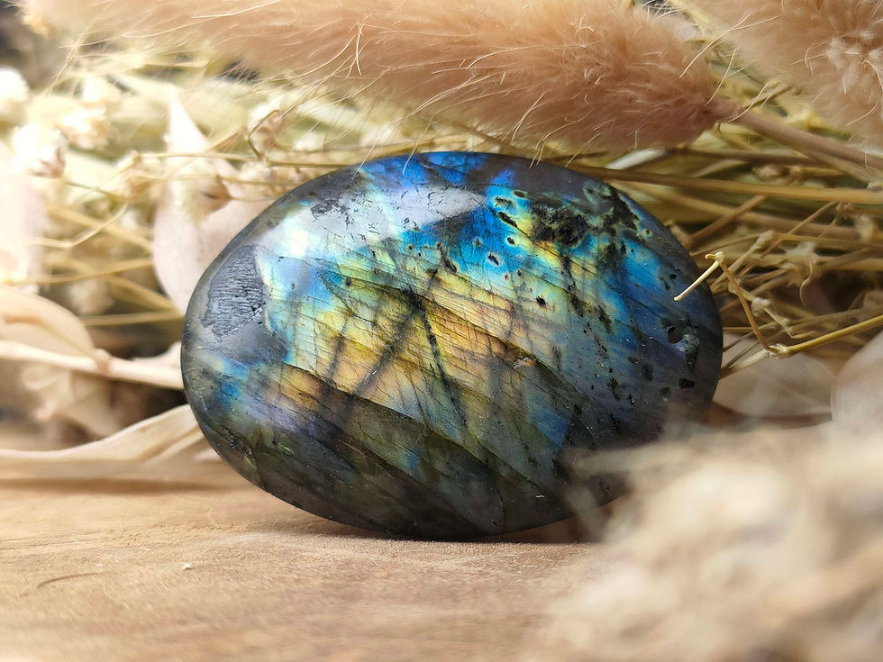 Miniature : Pendentif en Labradorite 