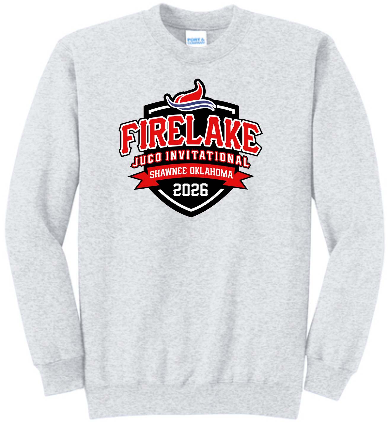 SPORT GREY CREW SWEATSHIRT