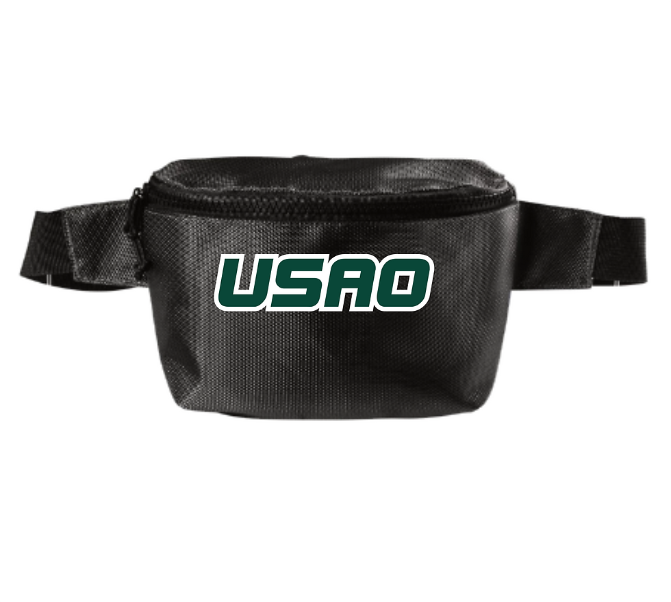 BLACK CROSSBODY LOGO BAG