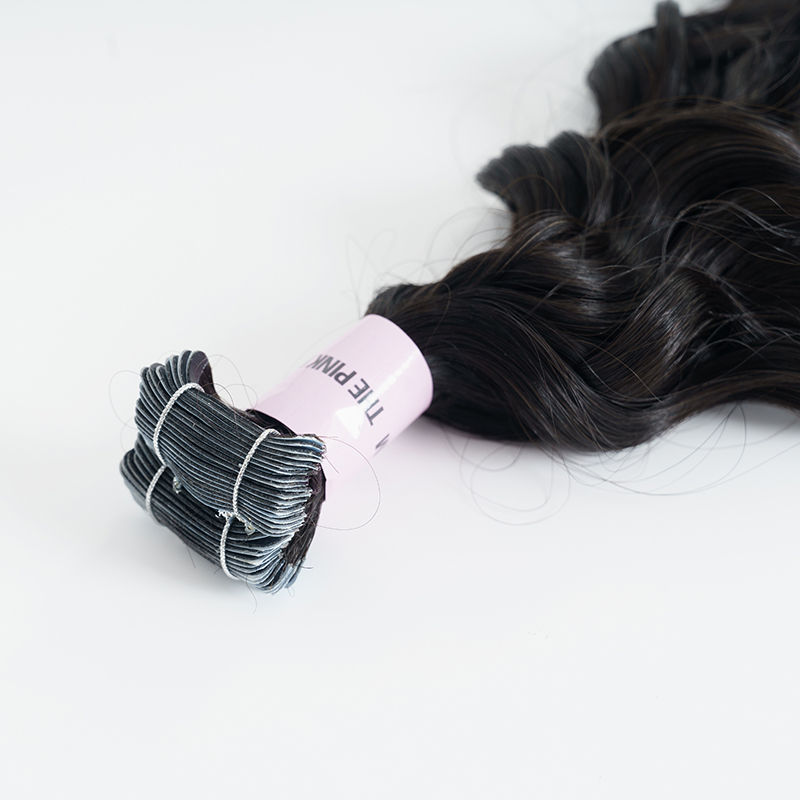 Thumbnail: Natural Curly Narrow Tapes