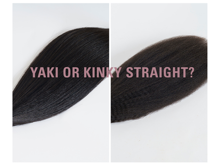Yaki and Kinky straight extensions