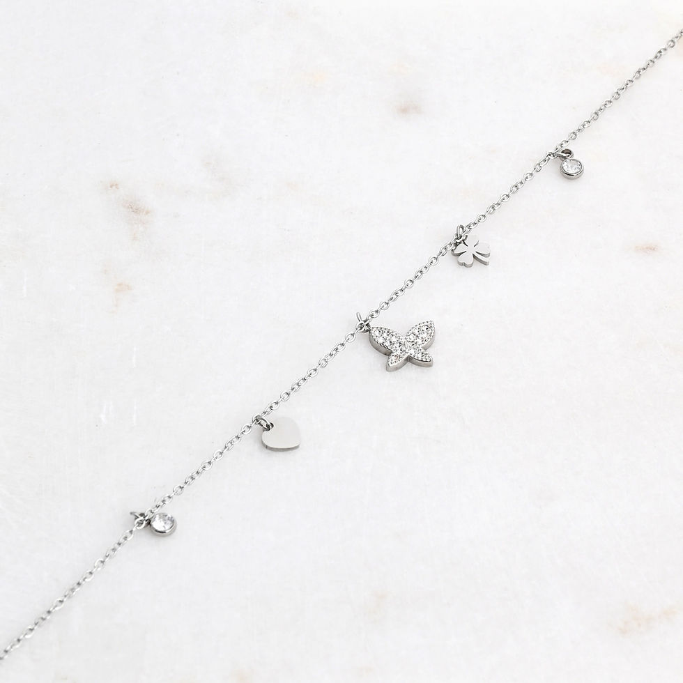 Miniature : Chaine de cheville Papillon