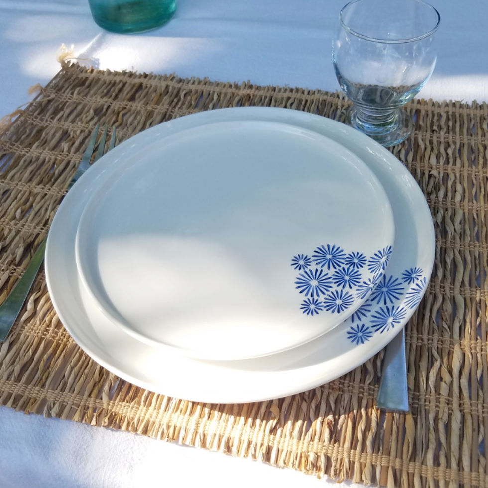 Miniature : Assiette à dessert Rosa