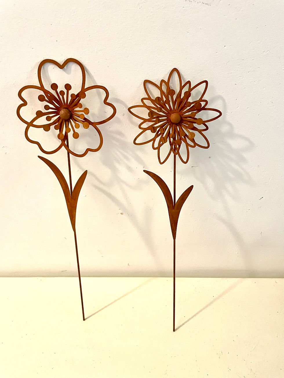 Miniaturbild:  Blume am Stab,9,5x3xH30cm, Preis pro Stück,Gartendeko,Gartenstecker