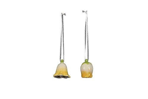 Blume z. Hg, Dolomit ,D3x H5/D4xH5 cm, Preis 2- er Set , Garten, Hausdekoration 