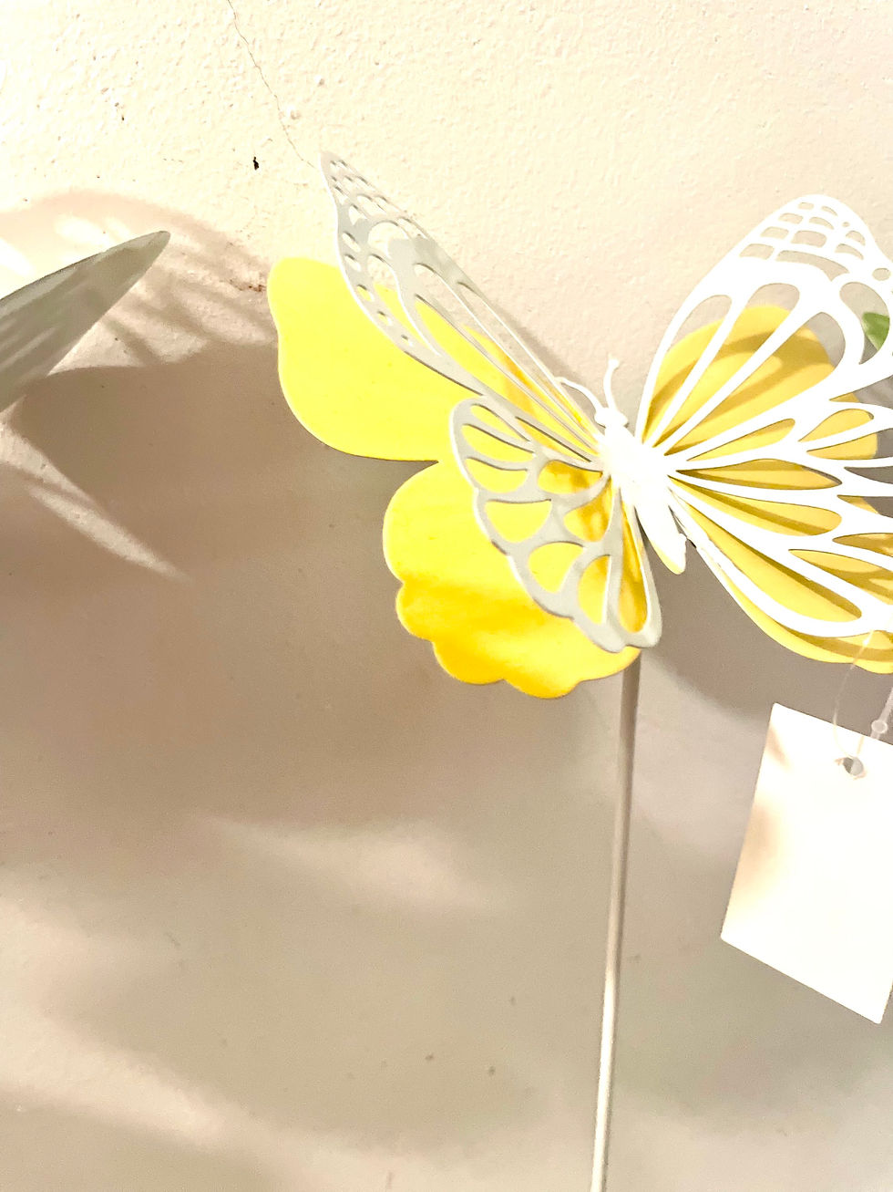 Miniaturbild: Schmetterling am Stab,Eisen, 13x11xH47cm,Preis pro Stück