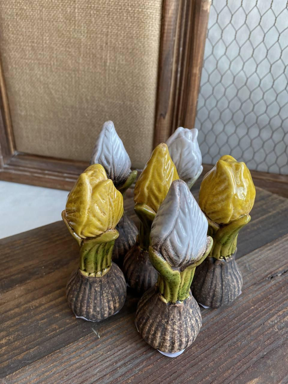 Miniaturbild: Tulpe , Steinzeug, 4x4xH12cm, Preis pro Stück, Gartendekoration , Garten,Deko