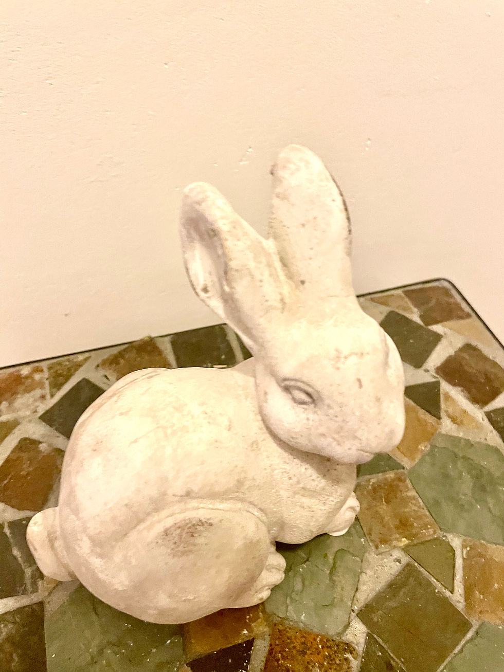 Miniaturbild: Hase, 13,5x8,5xH10 cm,Beton,Stück  Preis,Osterdekoration,Osterhasen,Dekoration 