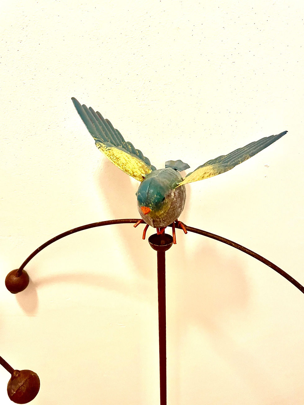 Miniaturbild: Windspiel  Vogel,Eisen,41,5x14xH114,Preis pro Stück, Gartendeko, Garten