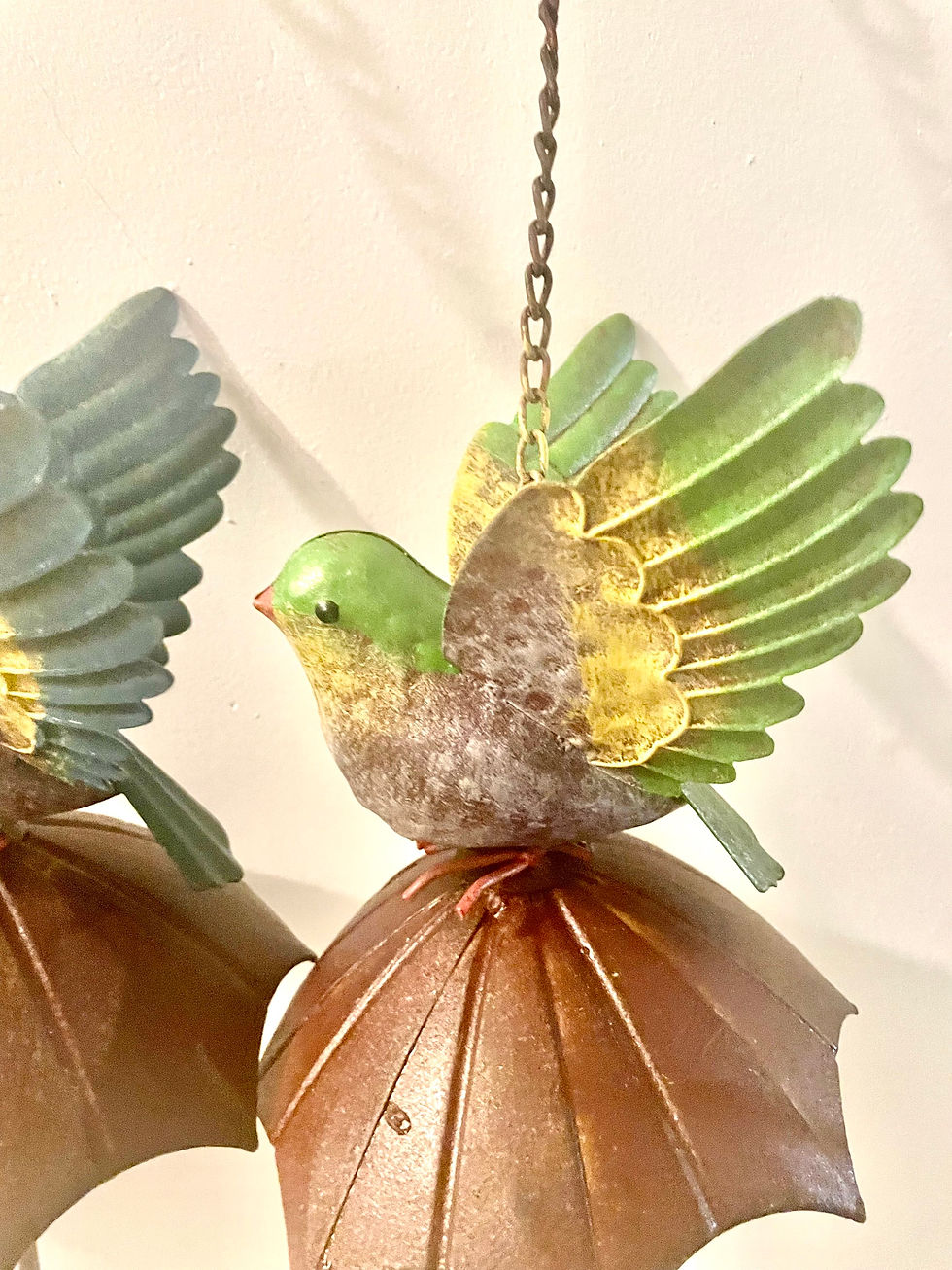 Miniaturbild:   Schirm mit Vogel aus Metall z. Hg ,20x17,5xH46,Preis pro Stück,Garten Figuren