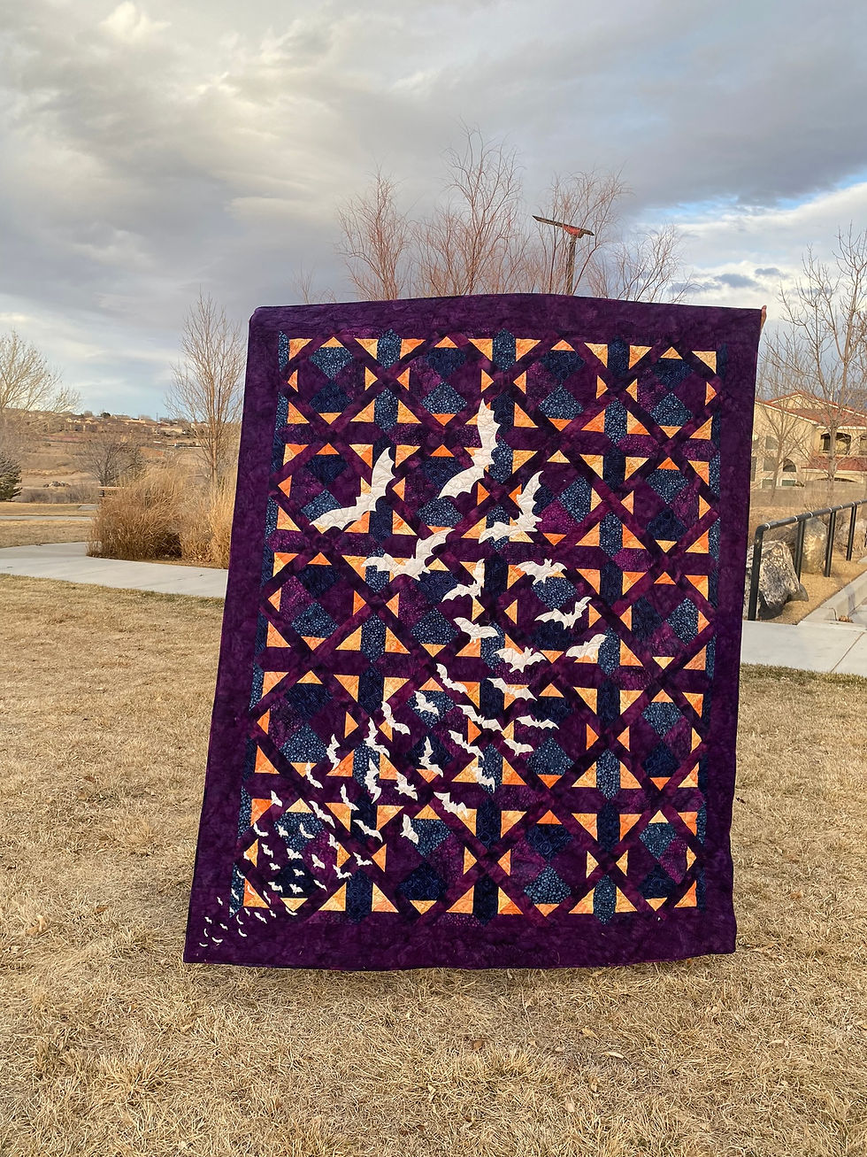 Thumbnail: Going Batty Quilt Pattern Wholesale