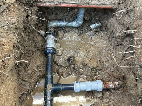 板野　松茂町での漏水調査　漏水修理〜地面が濡れてる！〜