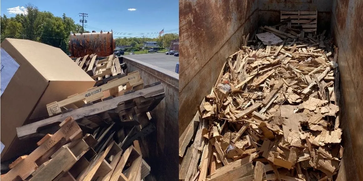 After — compacted, space restored