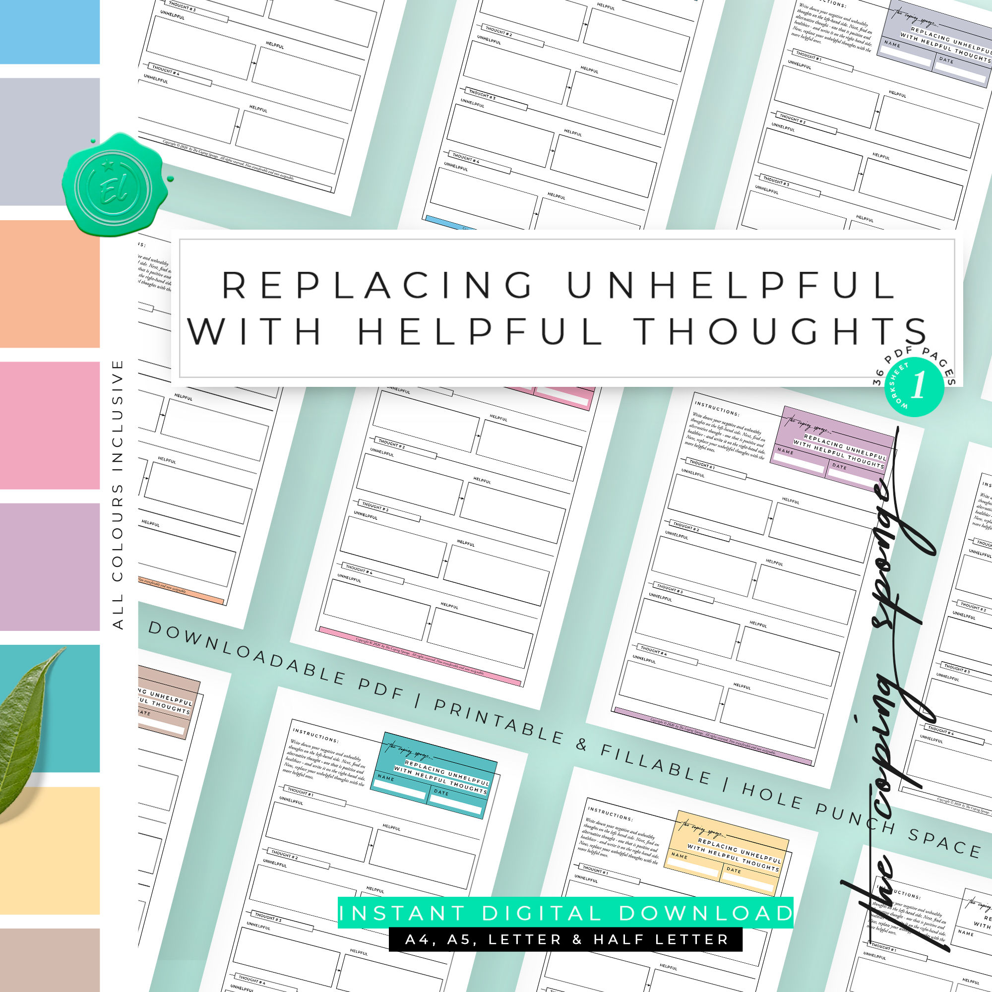 Replacing Unhelpful Thoughts with Helpful Thoughts