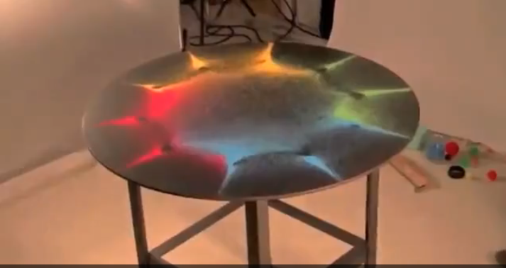 Kenichi Kanazawa's Cymatics Table