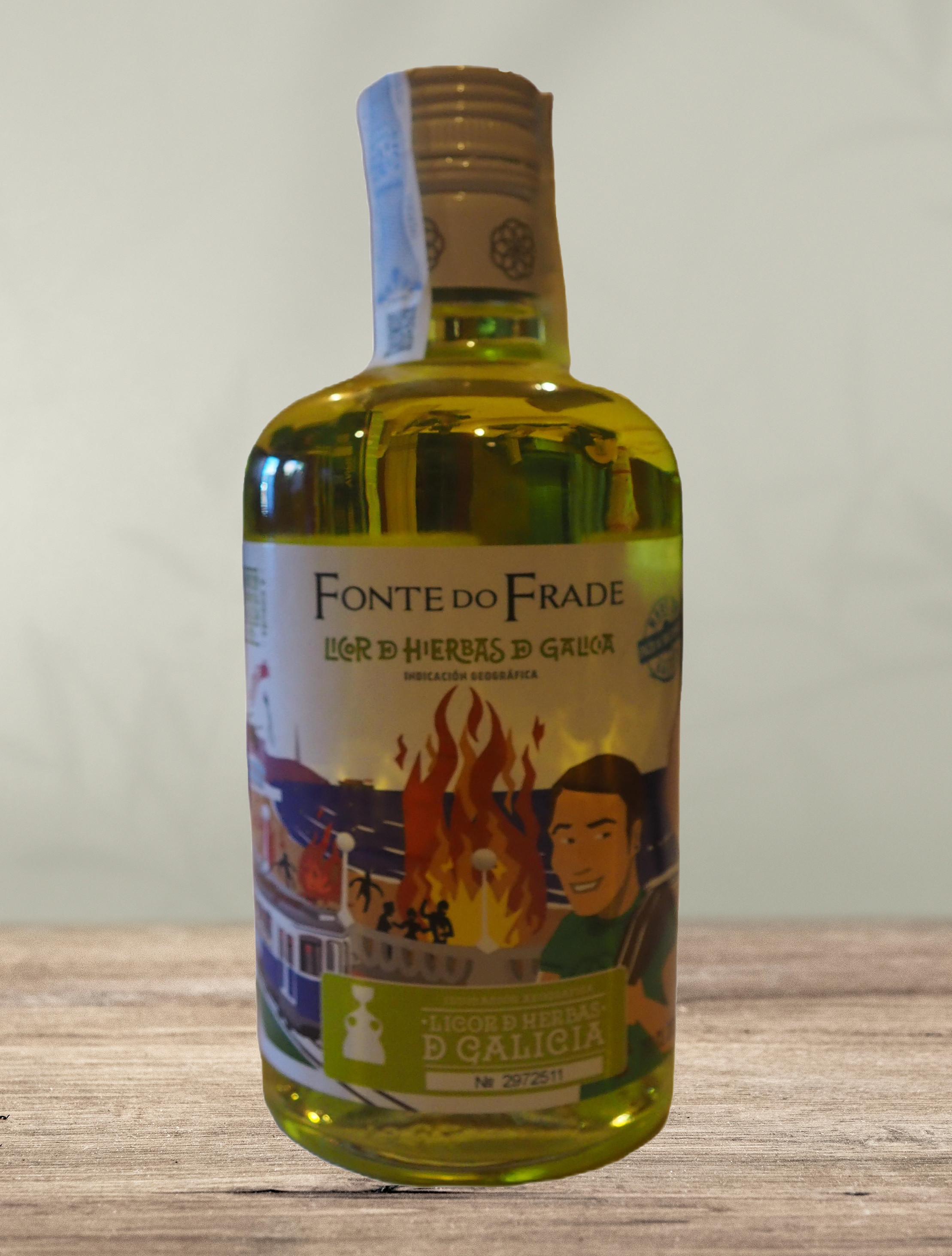 Licor de hierbas de Galicia