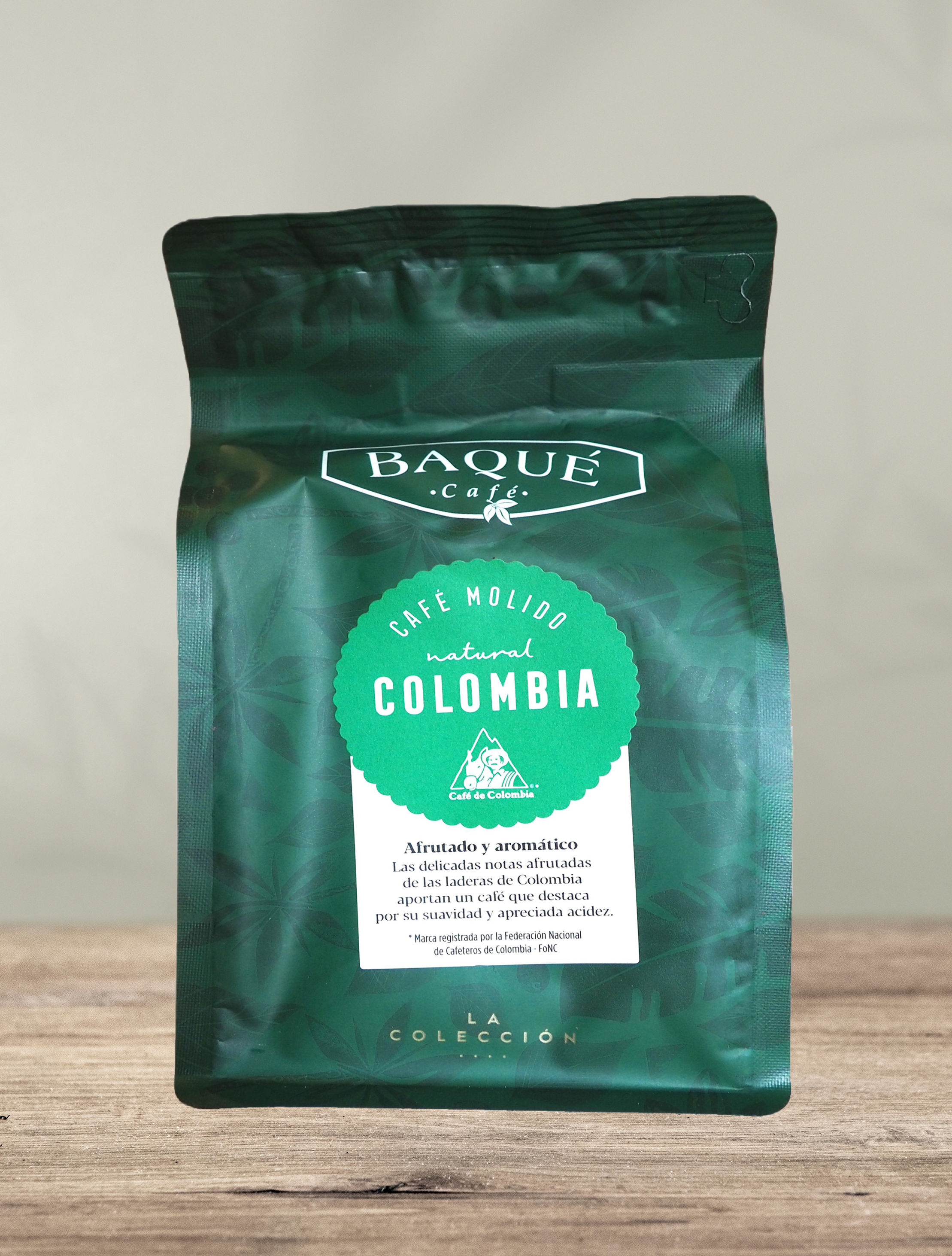 Sobre de café molido Colombia