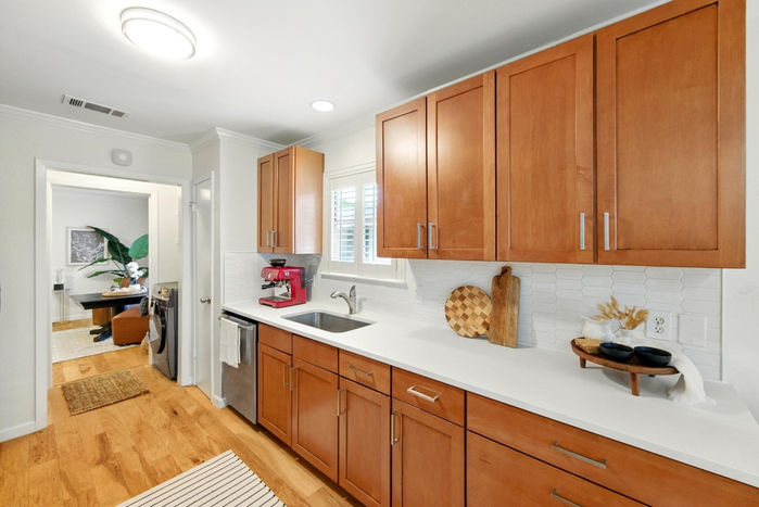 Kitchen Home Staging Photos shared with permission by Compass real estate agent