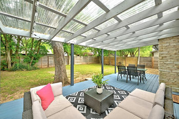 Patio Home Staging Photos shared with permission by Compass real estate agent