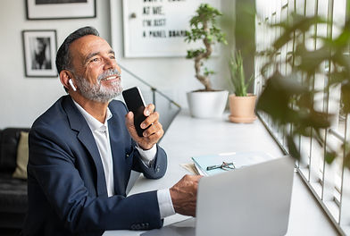 glad-caucasian-senior-businessman-suit-wireless-headphones-sings-speaks-phone-with-blank.j