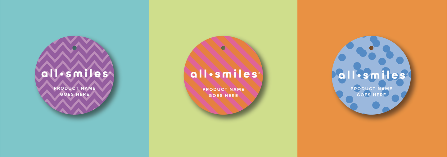 cosmetic brand hangtag design 