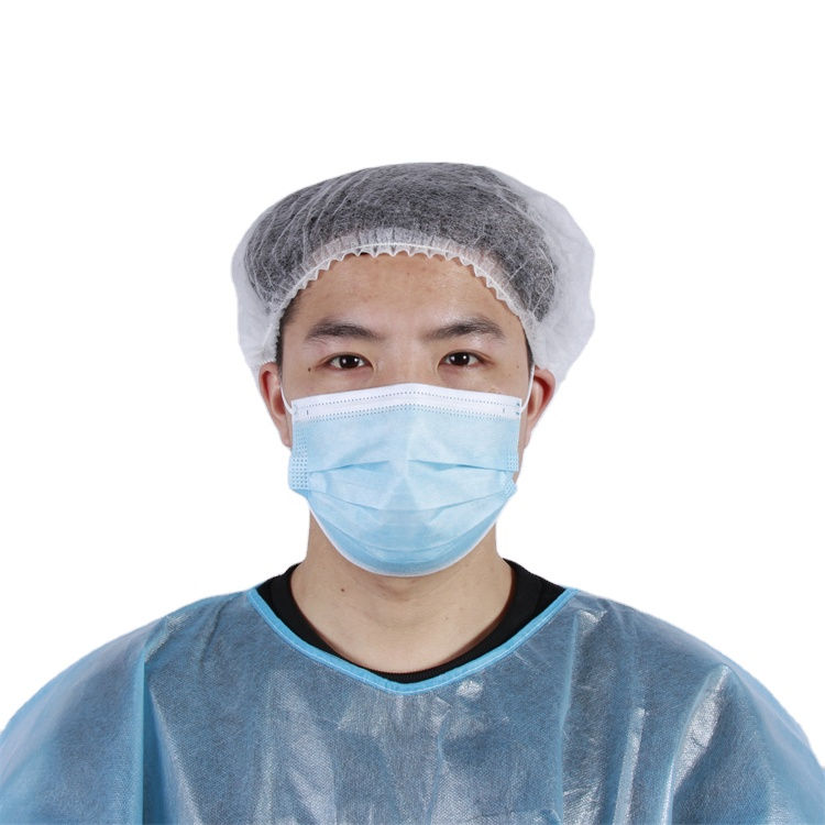 Thumbnail: Bouffant Cap - White