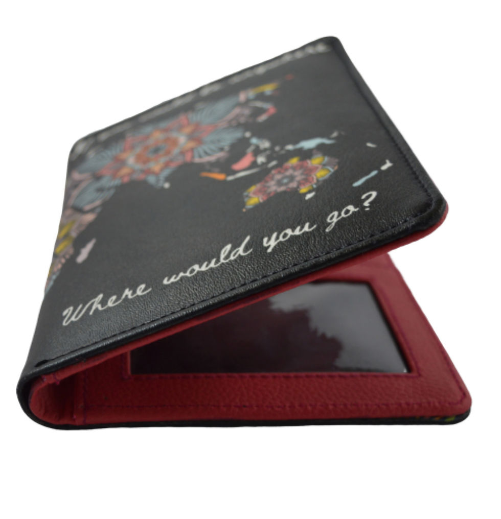 Thumbnail: Adaamya® - World Map Passport Cover