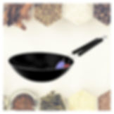 Pocheon® - Iron Saute Pan/Frying Pan with Long Stainless Steel Handle