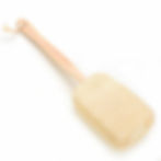Thumbnail: Adaamya® Natural Exfoliating Loofah luffa loofa Bath Brush On a Stick