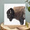 Thumbnail: Bison Greetings Card