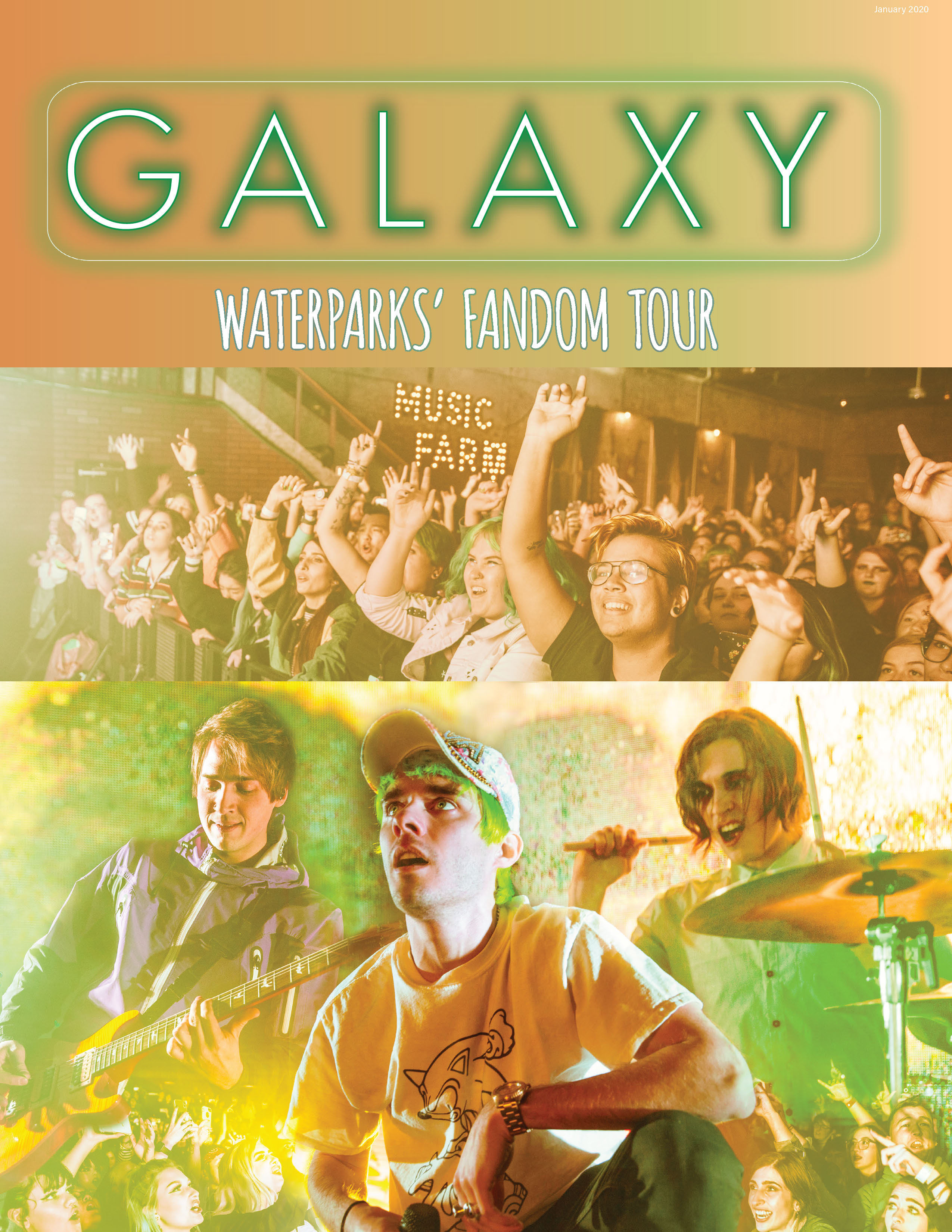 Galaxy January 2020: Waterparks' Fandom Tour