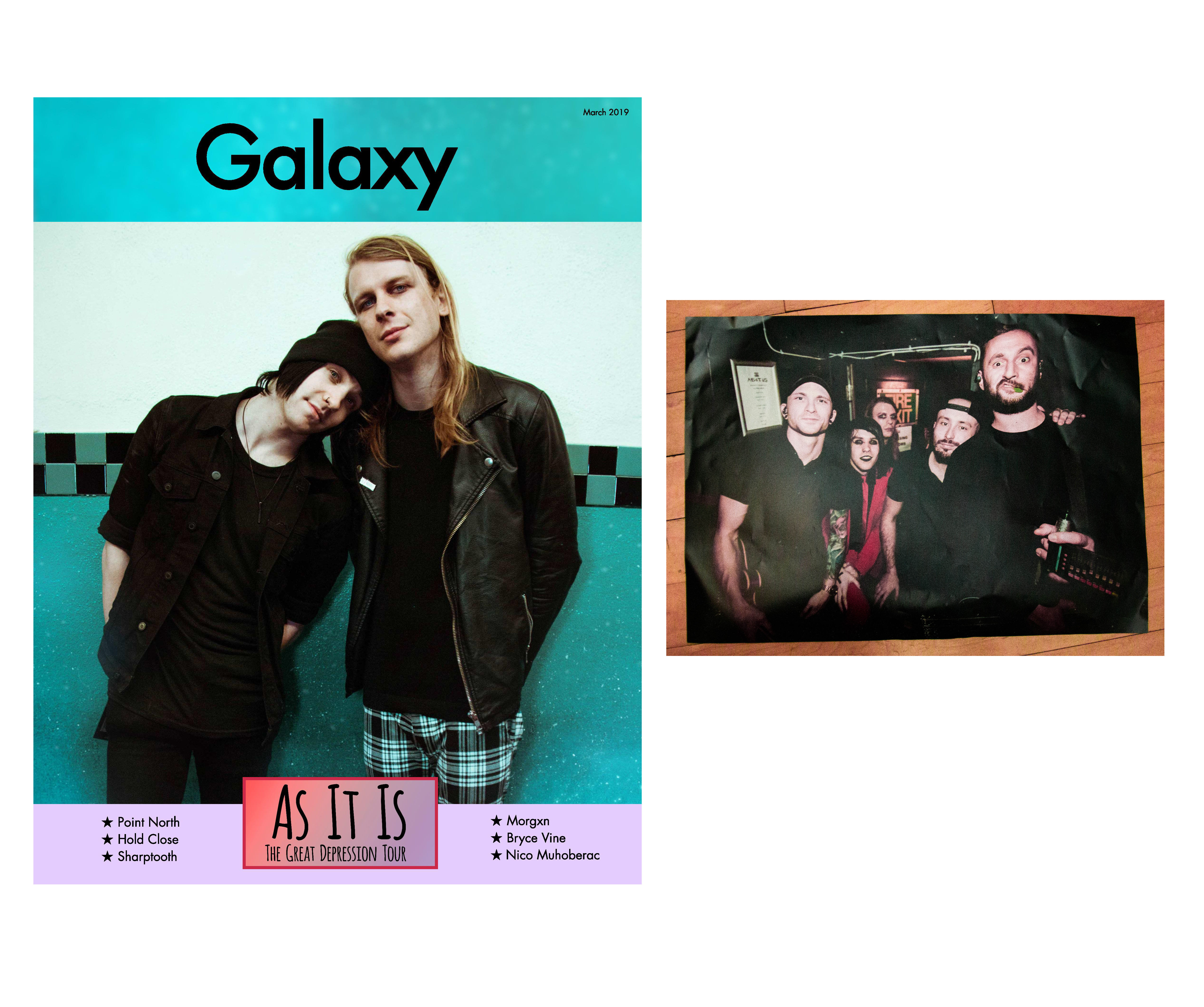 SOLD OUT!: POSTER BUNDLE Galaxy Magazine March 2019: As It Is