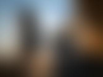 glass ball on wood with focused image inside