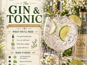 "Tipsy Tuesday" Episode: Gin & Tonic
