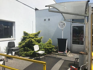 Brumisateur espace de pause