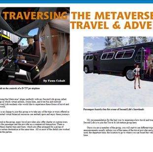 Traversing the Metaverse with Travel & Adventure by Fawn Cobalt