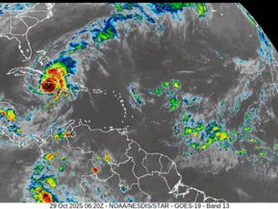 Nueva onda tropical podría provocar lluvias en el país este fin de semana 