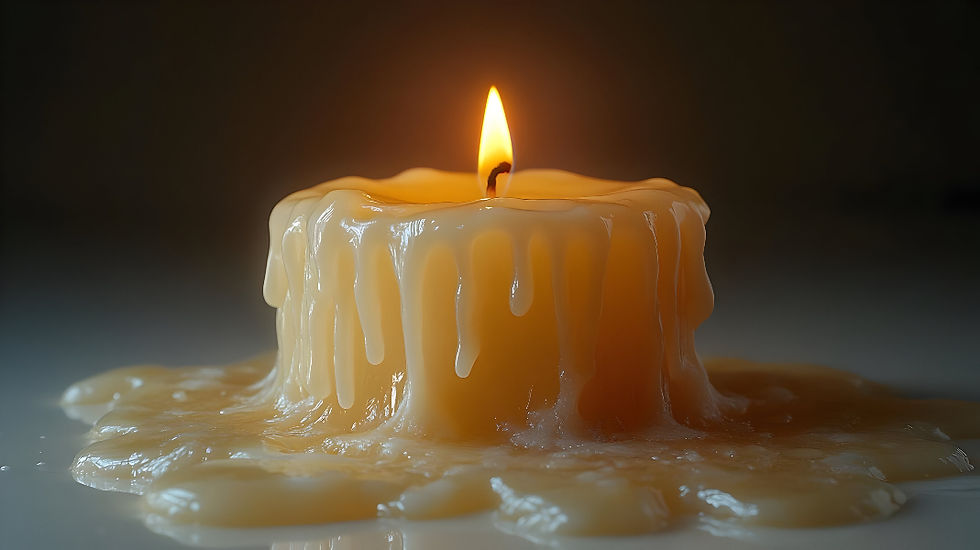 Candle melts