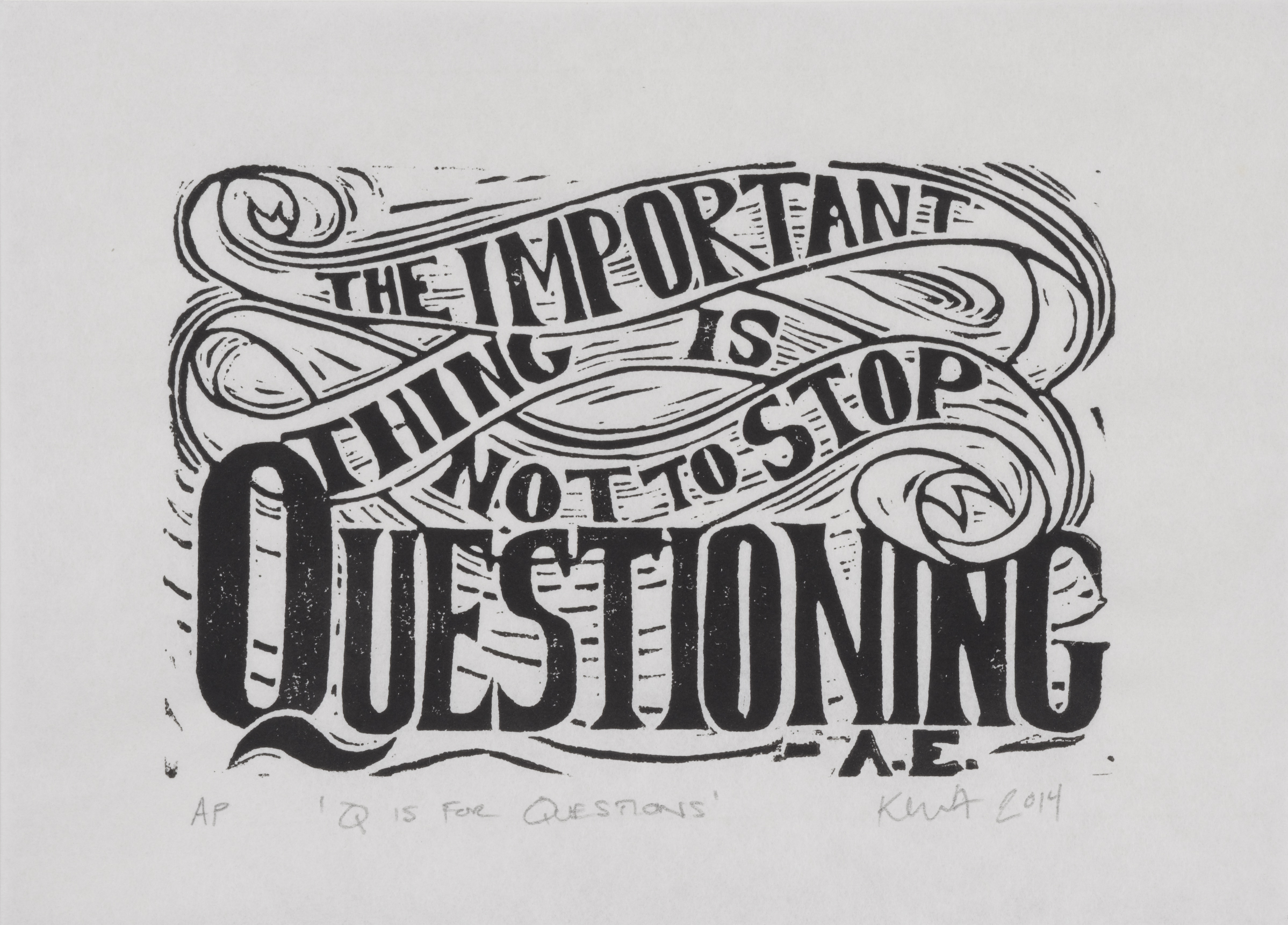 Q is for Questions