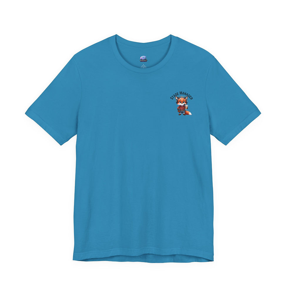 Thumbnail: Stage Manager Fox T-Shirt – Theater Crew Backstage Tee