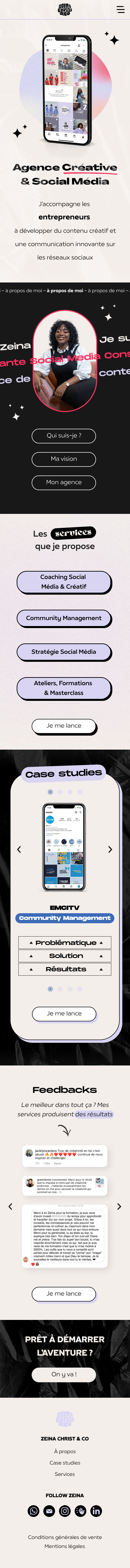 Accueil - Entrepreneurs Mobile 2