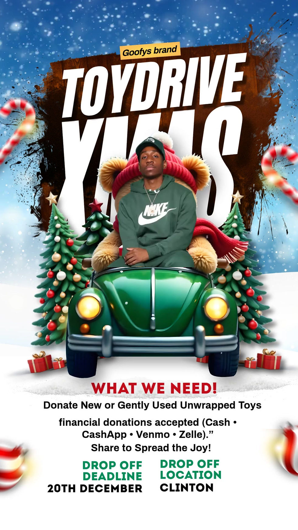 🎁 Holiday Toy Drive – Bring Joy to a Child This Season