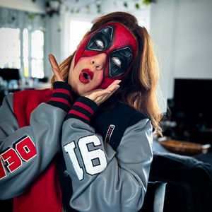 Deadpool Makeup